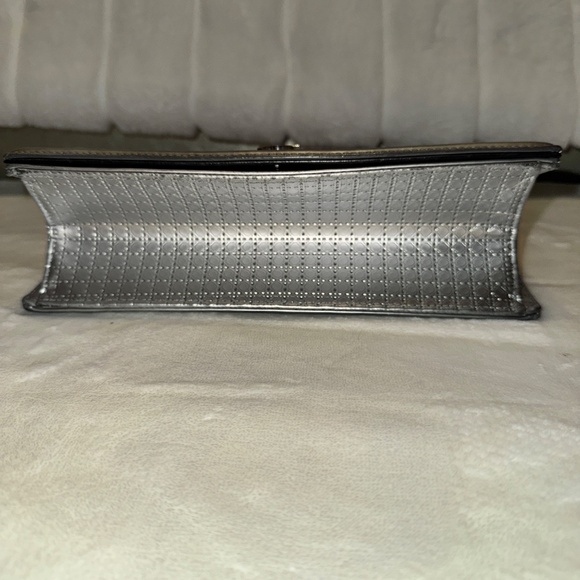 CHRISTIAN DIOR SILVER SHOULDER BAG / CROSSBODY - Picture 5 of 9